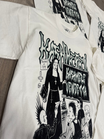 Silence is sin punk tee
